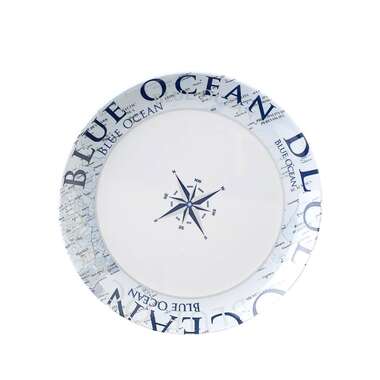 Brunner Blue ocean bord 25cm