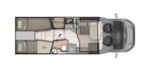 mclouis-avantgarde-373-twinbedden-camper-mobilhome-motorhome-veurne-northsea-kopen-huren (17) -  - McLouis Avantgarde 373 - Ford